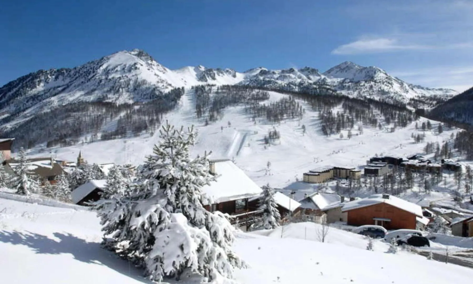 Residence Melezes A - Appartement 4 Personnes En Rez-De-Jardin Mae-1334 Montgenevre